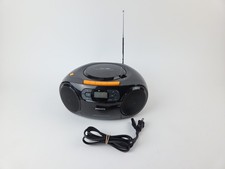 Philips CD Boombox AZ328 MP3 Tape Radio Soundmachine Player TESTED  Works 