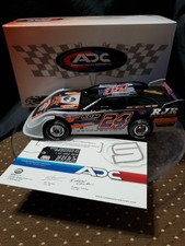 RYAN UNZICKER #24 2023 1/24 ADC DIRT LATE MODEL DIECAST CAR DW223M470