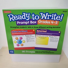 Lakeshore Ready to Write Prompt Box Grades 4-5 Writing Activities