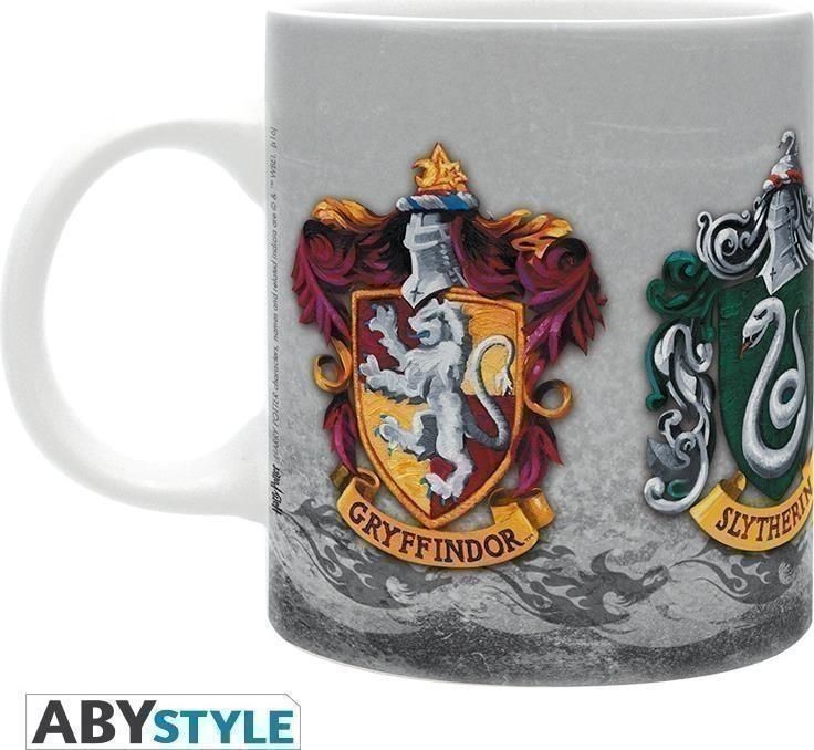 Merchandising Harry Potter: ABYstyle - The 4 Houses (Mug 320 ml / Tazza)