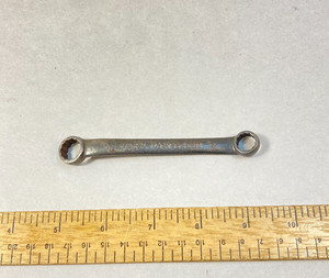 Vintage Box End Wrench 7/16"-3/8" Nickel Molybdenum 12 Point SAE USA