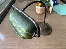 Antique Handel Arched Banker Desk Piano Lamp 1920's Needs New Cord