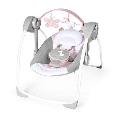 Ingenuity Comfort 2 Flora Liegestuhl mit Schaukelfunktion