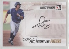 2013 ITG Past Present and Future Auto George Springer #PPF-GS1 Auto 9cf