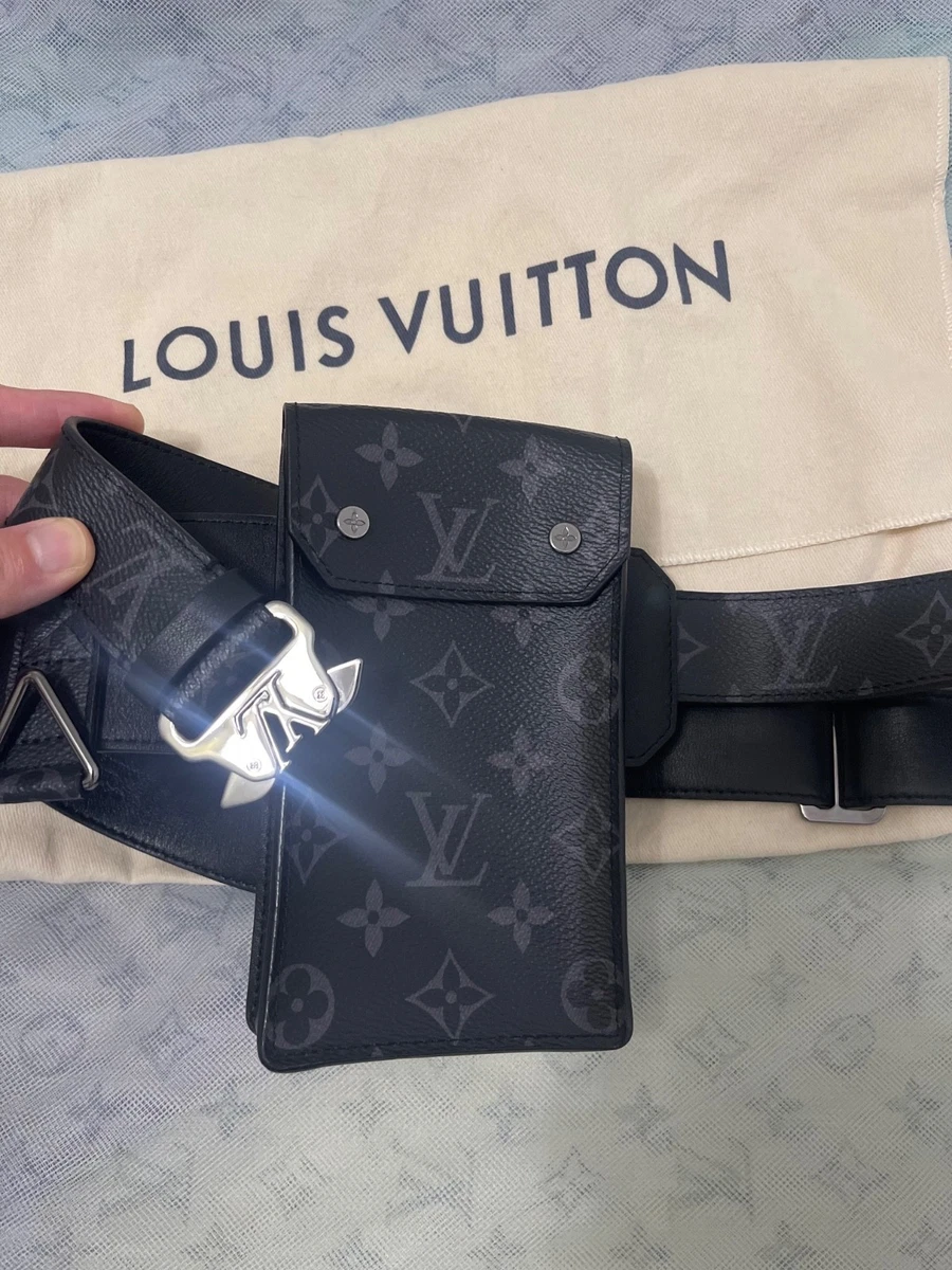 Louis Vuitton Black Belts for Men for sale | eBay