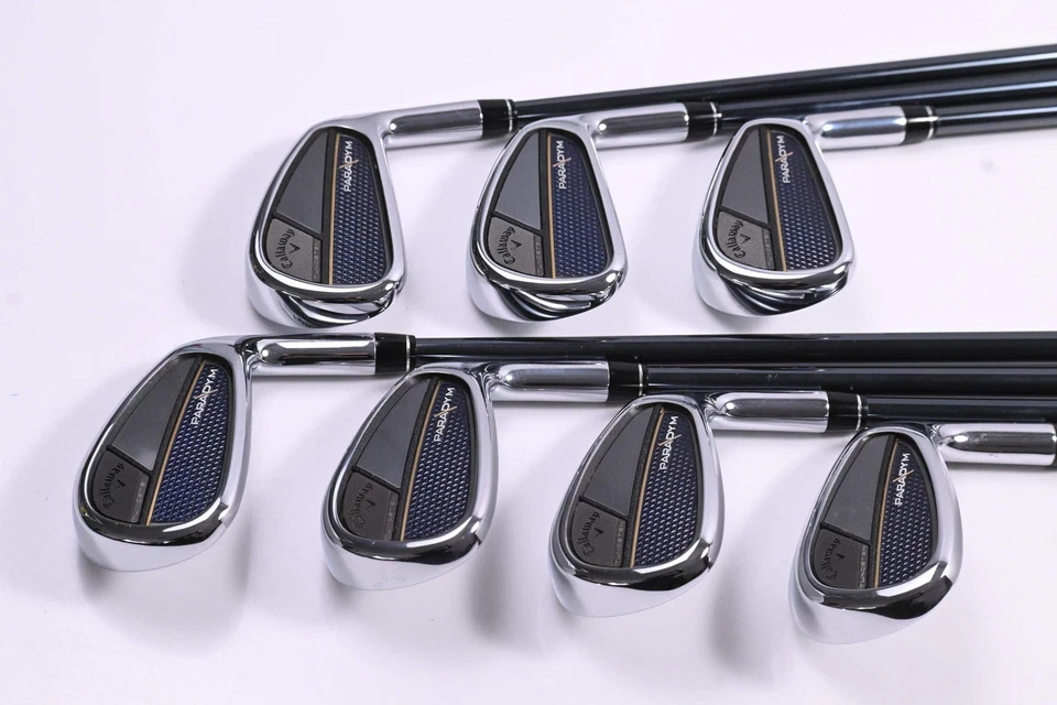 Callaway Paradym Irons / 5-PW+GW / Regular Flex UST Recoil Dart 65 Shafts - Image 2 of 4