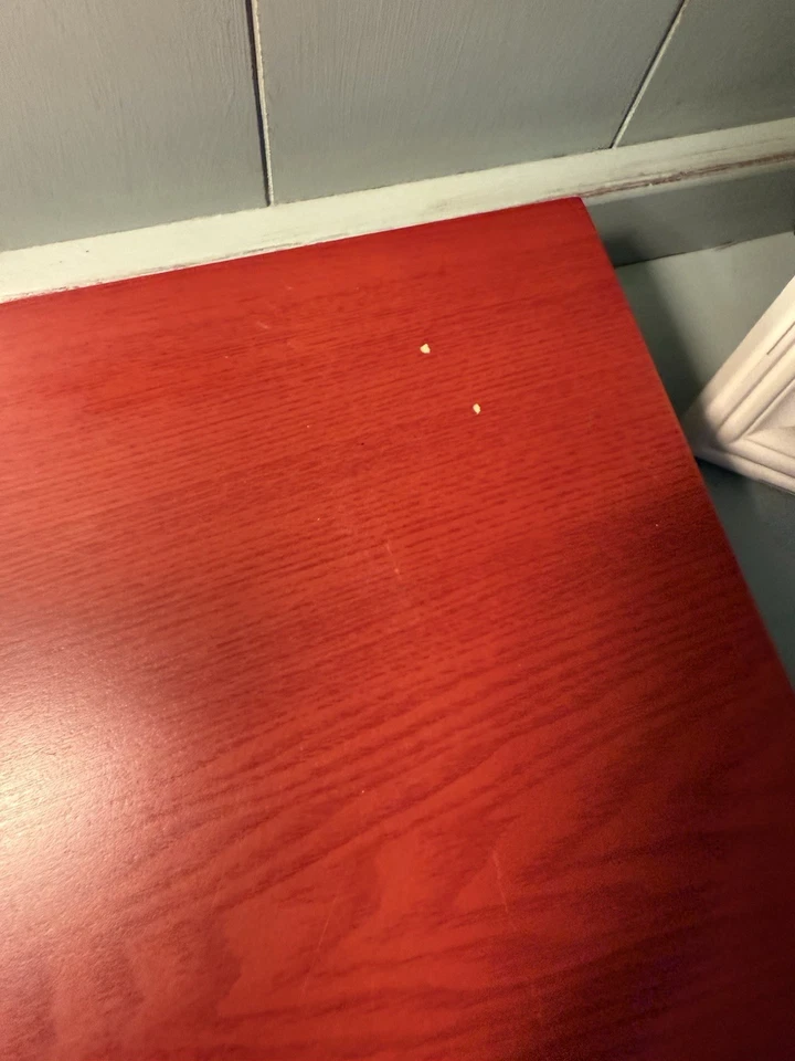 Винтажный деревянный сундук для хранения столовых приборов коричневый сервиз 12 столовых приборов. Чипирование - Изображение 4 из 4