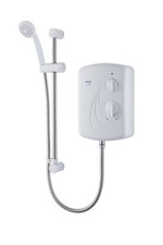 Electric Shower 8.5 kW White | Manual Temp Control | 3.5 L/min | (1–10 bar)