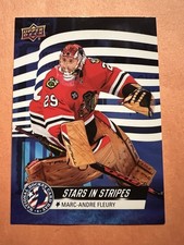 Marc-Andre Fleury 2022 Upper Deck Chicago Blackhawks Hall of Fame NHL