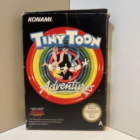 Nes game Tiny Toon Adventures pal A Uk  CIB Konami 