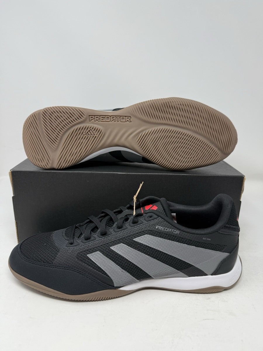 Adidas Predator League In Black Bred Red Indoor Soccer Cleats