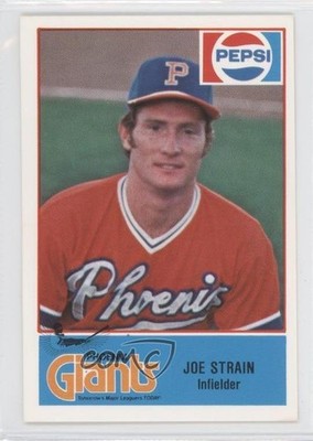 1978 Cramer Pacific Coast League Joe Strain #7 0e3