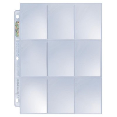 Ultra Pro Platinum Series 9 Pocket Card Sleeves Pages 74427813208| eBay
