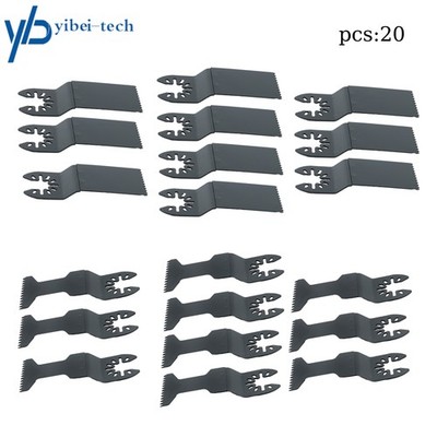 20 Pcs Professional Oscillating Tool Blade 4 Types for Metal Cutting Blades