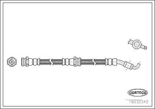 Flexible de frein Mazda DEMIO
