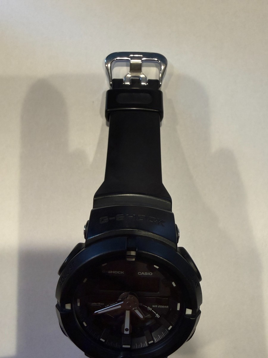 Casio G-Shock GA-500 5478 Analog Digital Black Watch Working for