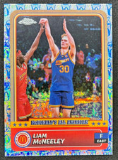 2024 Topps Chrome McDonalds All American Liam McNeeley McFlurry Refractor #30