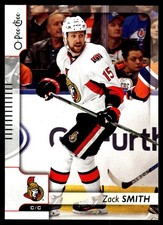 2017-18 O-Pee-Chee #303 Zack Smith Ottawa Senators Hockey Card