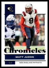 2021 Panini Chronicles Matt Judon New England Patriots #82