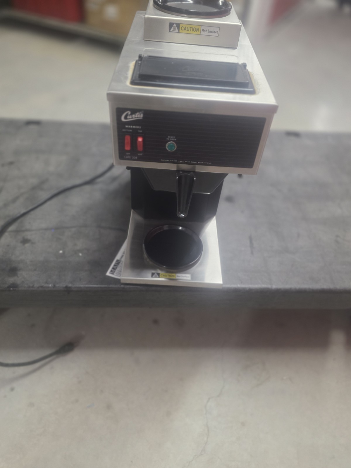 Brewer Machine Dual Warmer