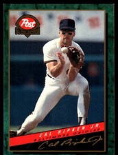Cal Ripken Jr. 1994 Post Cereal #25 Baltimore Orioles FREE SHIPPING AutographDen