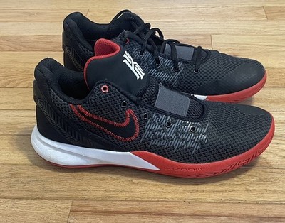 Nike Kyrie Irving Flytrap II Basketball Shoes Mens 9.5 Black Red Sports Athletic