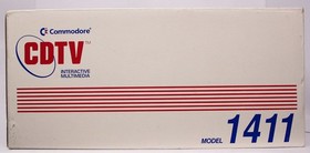 CCOMMODORE AMIGA CDTV CD-1411 FLOPPY DISK DRIVE ORIGINAL BLACK BOXED LV4 91222