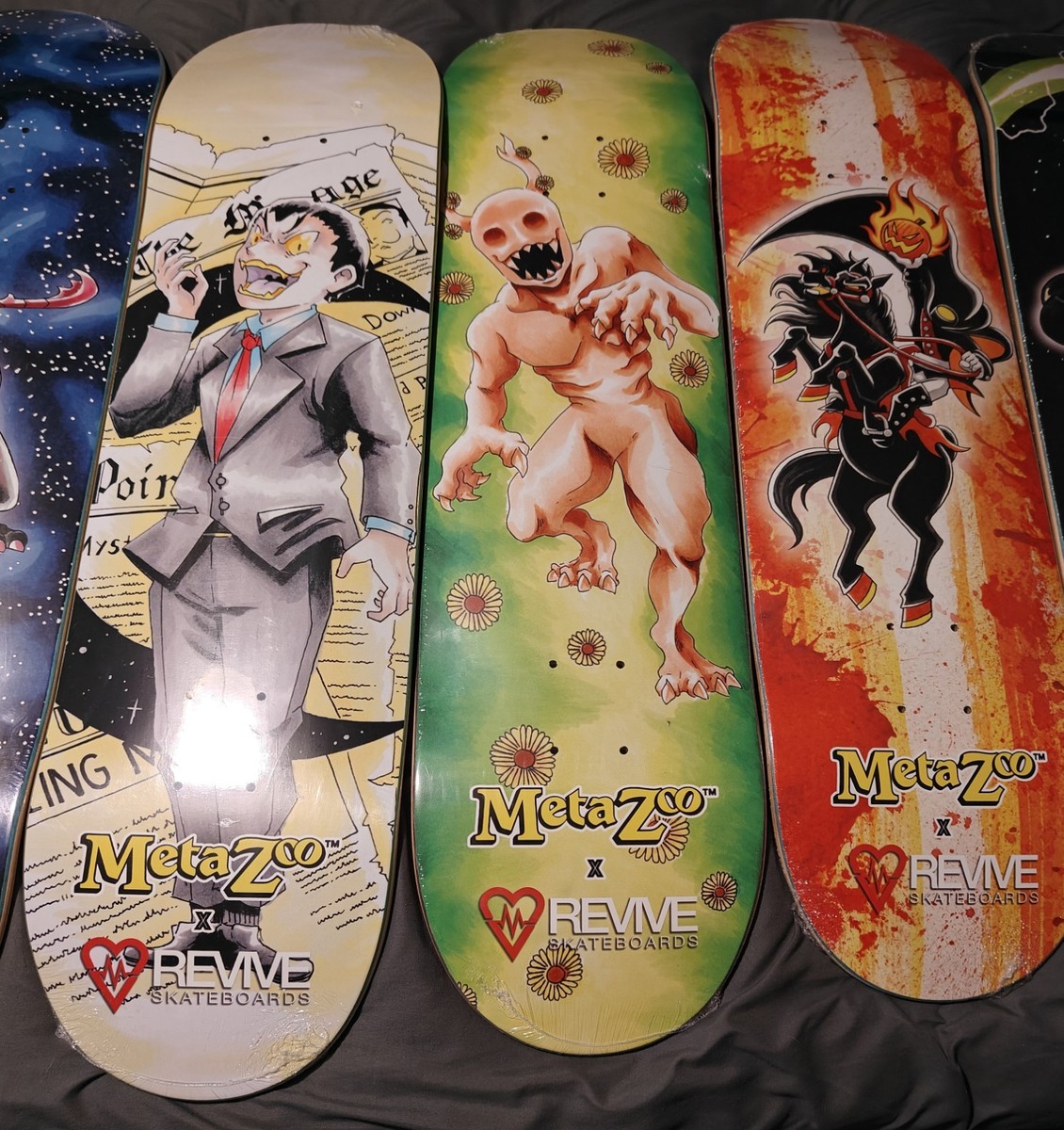 ★zoo★zoo × REVIVE SKATEBOARDS★ ☆zoo☆zoo × REVIVE SKATEBOARDS☆ Zoo York OG 95 Tag White