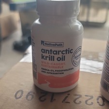 NativePath Antarctic Krill Oil 500mg 30 Softg...