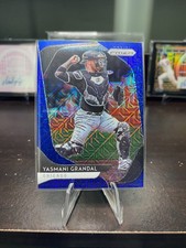 2020 Panini Prizm - Yasmani Grandal #12 Blue Mojo Prizm 123/175
