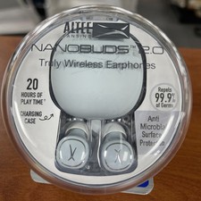 Altec Lansing MZX5000-ICY NanoBuds 2.0 Truly Wireless In-Ear Earbuds - New