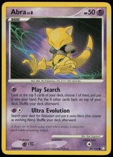 Abra 69/123 MP Mysterious Treasures Common Pokemon