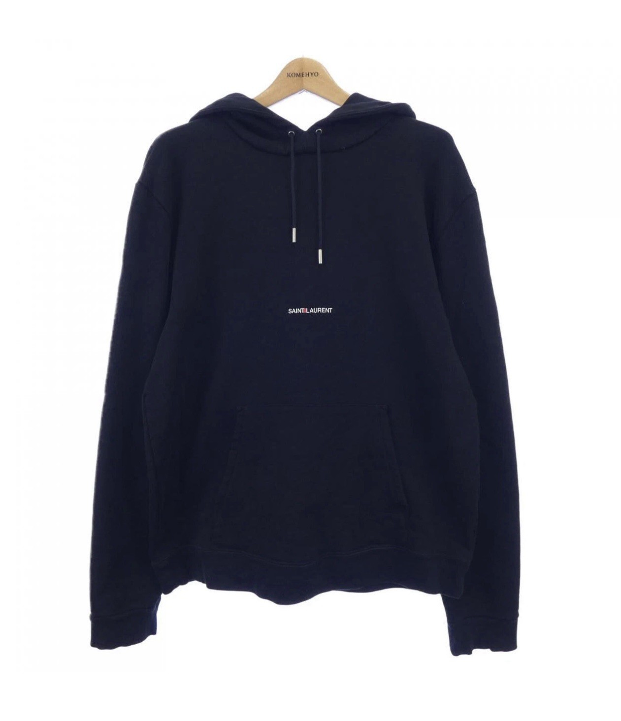 Autentica felpa con cappuccio Saint Laurent SAINT LAURENT uomo nera taglia XXL (leggi)