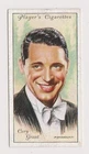 Cary Grant 1934 Player's Film Stars Tobacco Card 2nd Series #22