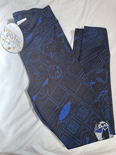 BlackMilk Harry Potter Ravenclaw Black/Blue High Rise Leggings S RN144797