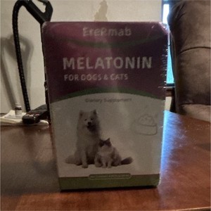 Erep mab Melatonin Calming Chew Supplement for Adult Dogs & Cats, S-M-L