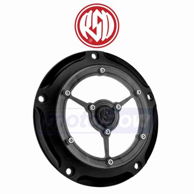 RSD Clarity Derby Cover for 2008-2011 Harley Davidson FXCWC Rocker C - Drive le