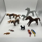Vintage Playmobil Animal Figures Lot