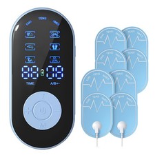 Tens Ems Unit Electronic Pulse Massager Machine Dual Channel Pain Relief Device
