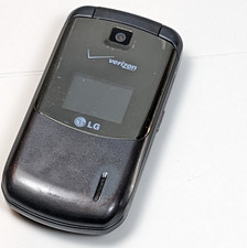 LG Accolade VX5600 Gray 1.8" LCD Bluetooth Cellular Flip Cell Phone for Verizon