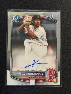 #ad #ad 2025 Bowman Draft Chrome CPA KW KYSON WITHERSPOON 1st Auto $43.73
