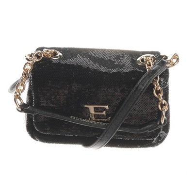 Ermanno Scervino Abendtasche Schwarz Sehr gut