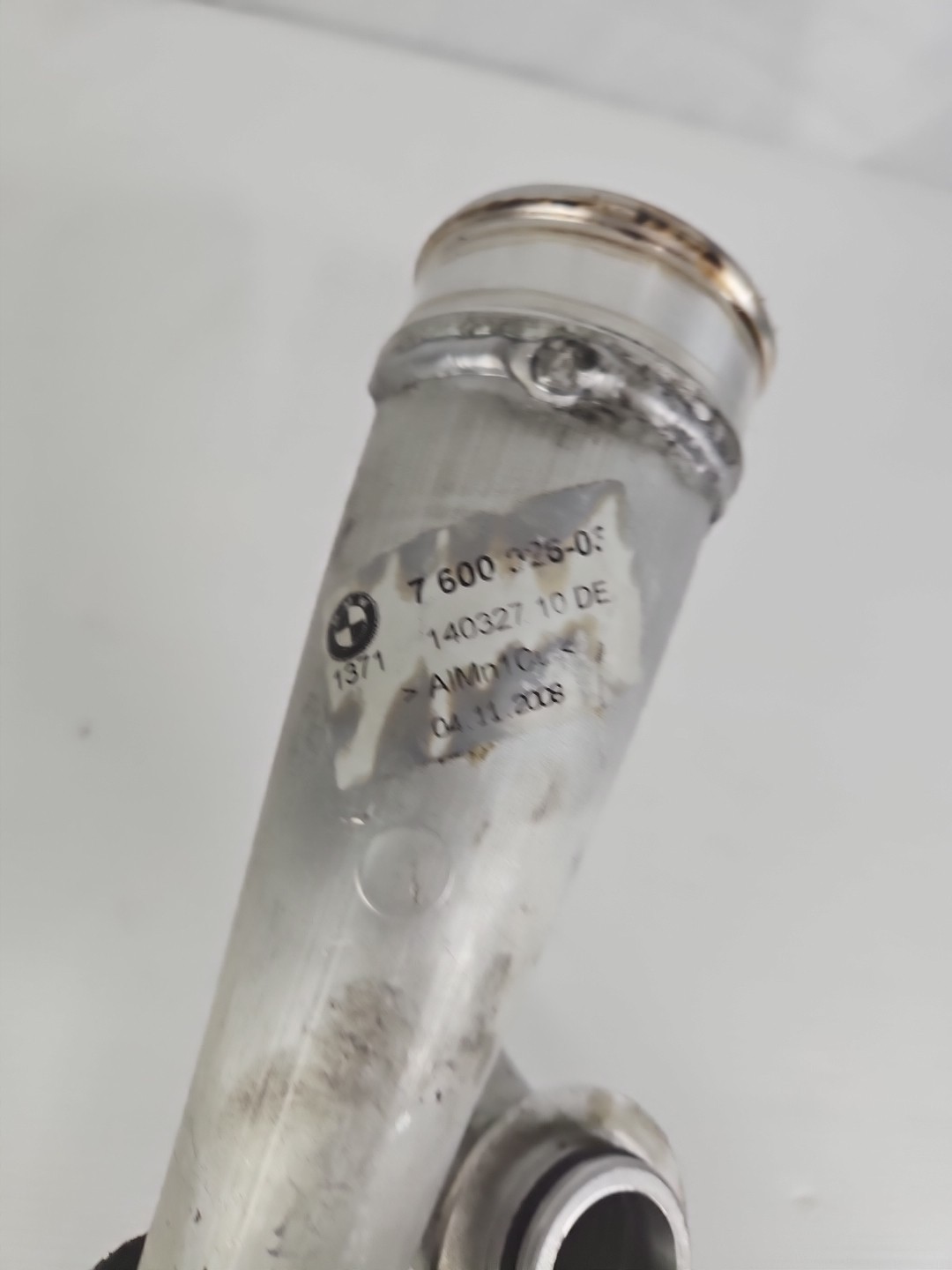 08-10 BMW E60 535i Turbocharger Intercooler Air Induction Hose Pipe OEM - Picture 4 of 4