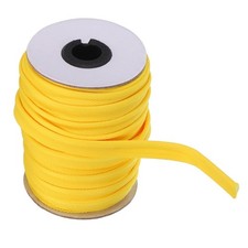 Piping Cord Trim 30 Yards 1/2" Piping Tape for Sewing Fabric Light Yellow