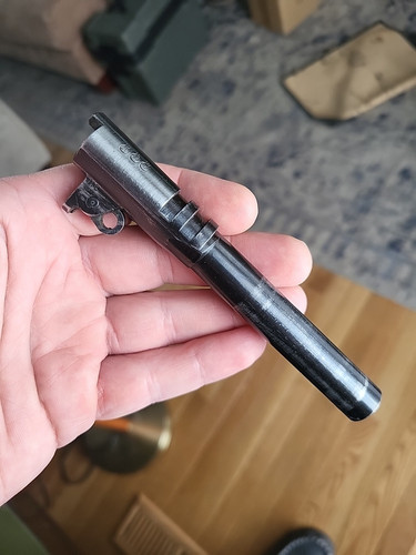 WW2 WWII Colt 1911 HS High Standard Barrel Foreign Proofs Lend Lease ?