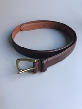 Polo Ralph Lauren Brown Leather Mens Belt Size: 38