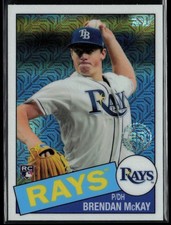 Brendan McKay #85C-40 2020 Topps 1985 Topps Chrome Silver Pack Promo Series 1
