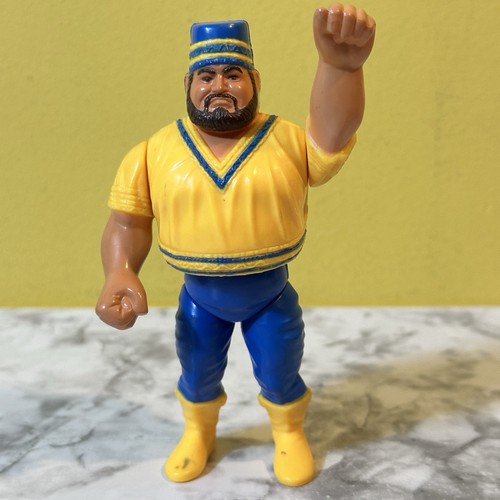 1990 Titan WWF Hasbro Akeem the African Dream Figu...