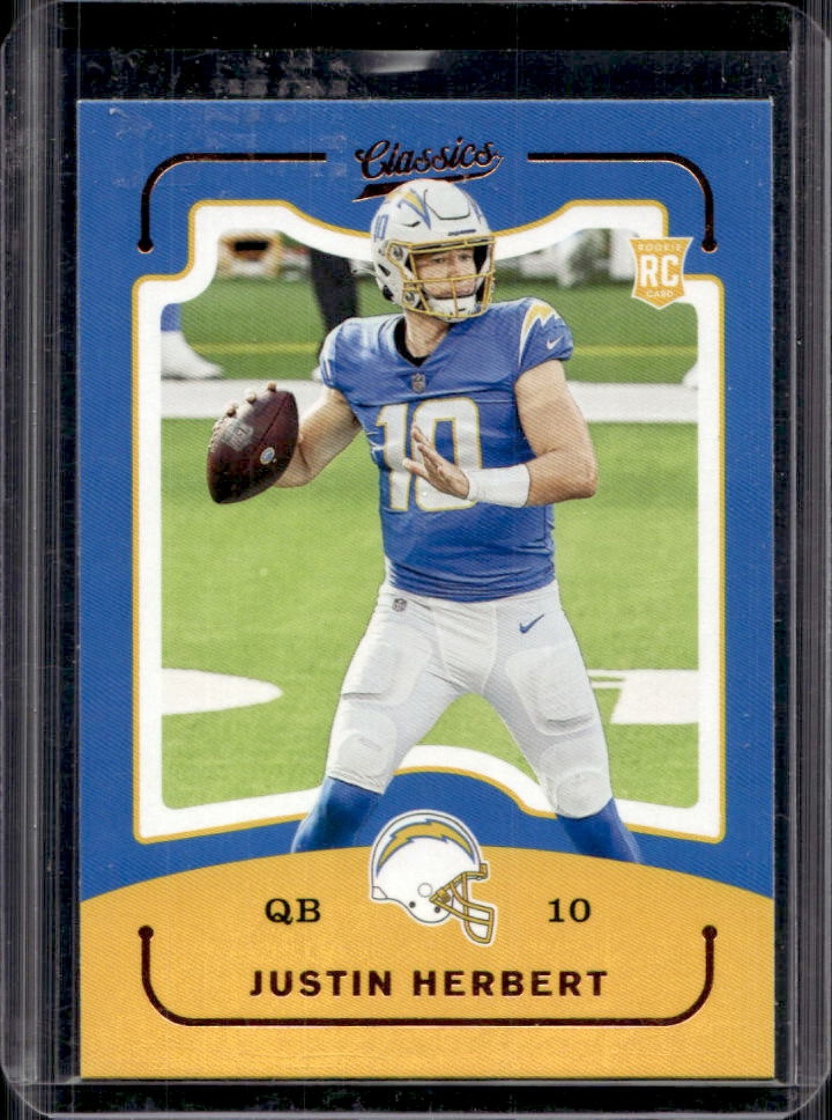 2020 Chronicles Justin Herbert Classics RC Rookie #CL-3 Chargers