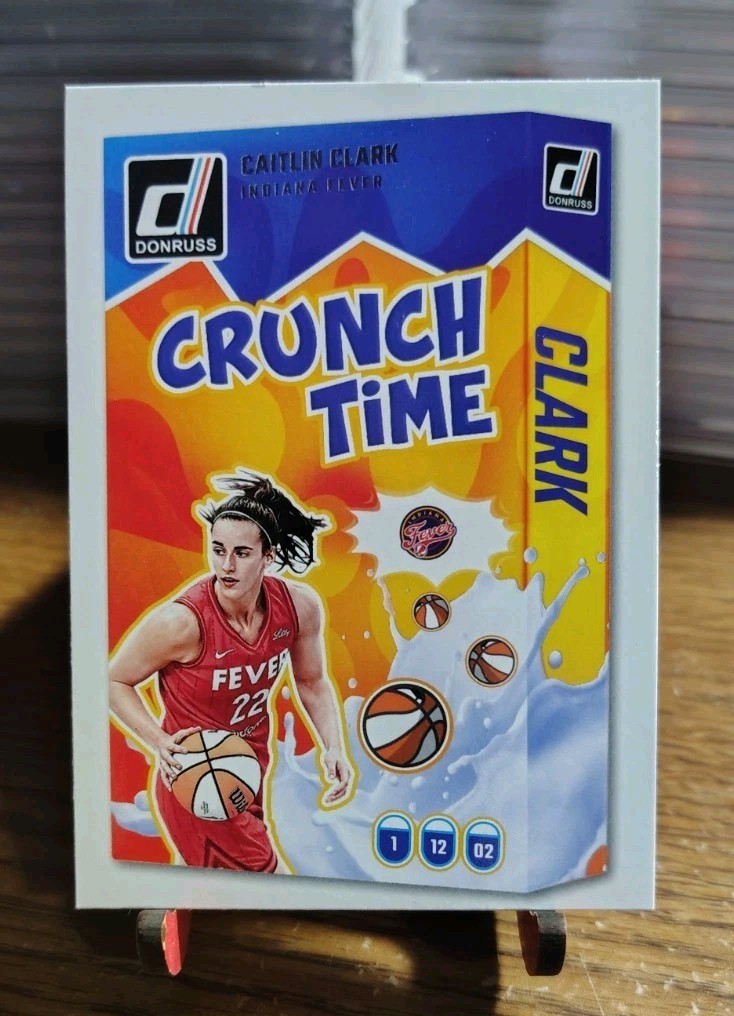 2025 Panini Donruss WNBA - Crunch Time Caitlin Clark #5